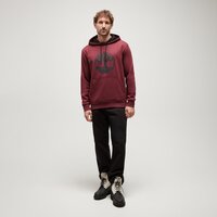 Bluza męska TIMBERLAND BLUZA Z KAPTUREM TFO TREE LOGO BRUSHBACK HOODIE tb0a626ueic1 kolor bordowy