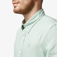 Koszula męska TIMBERLAND KOSZULA LS MILFORD SOLID OXFORD SLIM tb0a1ojlq491 kolor zielony