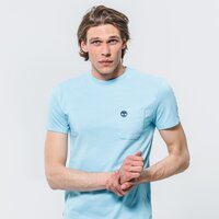 T-shirt, koszulka męska TIMBERLAND T-SHIRT DUNSTAN RIVER POCKET TEE SLIM tb0a2cqybf21 kolor niebieski