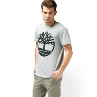 T-shirt, koszulka męska TIMBERLAND T-SHIRT SLS SEASONAL LOGO TEE a1n8yk65 kolor szary