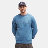 Bluza męska TIMBERLAND BLUZA MODERN WASH BRAND CARRIER SWEATSHIRT tb0a669ddj51 kolor niebieski