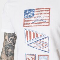 T-shirt, koszulka męska TIMBERLAND T-SHIRT SS EASTHAM SS GRAPHIC 0ygfbt11 kolor biały