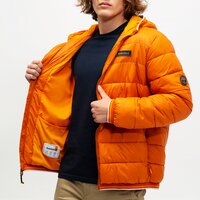 Kurtka przejściowa męska (wiosenna i jesienna) TIMBERLAND KURTKA GARFIELD - MID WEIGHT HOODED PUFFER SPORTY tb0a2ga16431 kolor brązowy