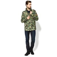 Kurtka przejściowa męska (wiosenna i jesienna) TIMBERLAND KURTKA M65 JACKETS CLS CROCKER MOUNTAIN a1l2aj05 kolor multicolor