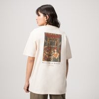 T-shirt, koszulka męska TIMBERLAND T-SHIRT WASHED BOOT TEE tb0a6dpdcr31 kolor beżowy