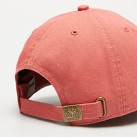 Czapka męska TIMBERLAND CZAPKA EMBROIDERED LOGO BASEBALL CAP tb0a1e9lw781 kolor czerwony