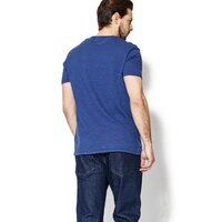 T-shirt, koszulka męska TIMBERLAND T-SHIRT SS GREAT BROOK O'DYE CREW a1l6y428 kolor granatowy