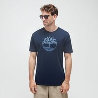 T-shirt, koszulka męska TIMBERLAND T-SHIRT TREE LOGO SHORT SLEEVE TEE tb0a2c2rz021 kolor granatowy