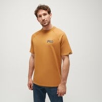 T-shirt, koszulka męska TIMBERLAND T-SHIRT CORE REFLECTIVE PRO LOGO SS PRO tb0a64r1p471 kolor brązowy