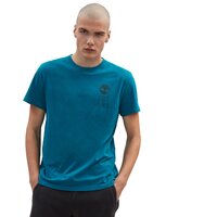 T-shirt, koszulka męska TIMBERLAND T-SHIRT SS CHRISTOPHER RAEBURN SS LOGO TEE tb0a1ygq4641 kolor zielony