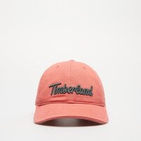 Czapka męska TIMBERLAND CZAPKA EMBROIDERED LOGO BASEBALL CAP tb0a1e9lw781 kolor czerwony