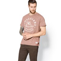 T-shirt, koszulka męska TIMBERLAND T-SHIRT SS KENNEBEC RVR BOOT a1qbzh48 kolor bordowy