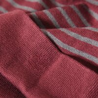 czapka zimowa męska TIMBERLAND CZAPKA LIGHTWEIGHT REVERS BEANIE j1779211 kolor bordowy