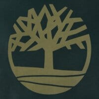T-shirt, koszulka męska TIMBERLAND T-SHIRT NORTHWOOD TREE LOGO SS TEE tbc0yhacea11 kolor zielony