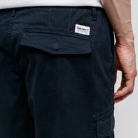 Szorty, spodenki męskie TIMBERLAND SZORTY TFO RELAXED CORE TWILL CARGO SHORT tb0a2c5a4331 kolor granatowy