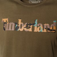 T-shirt, koszulka męska TIMBERLAND T-SHIRT SS OUTDOOR HERITAGE SEASONAL CAMO LINEAR tb0a231ga581 kolor zielony