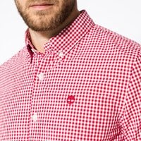 Koszula męska TIMBERLAND KOSZULA LS SUNCOOK RIVER GINGHAM a1tlci33 kolor czerwony