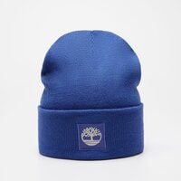 Czapka zimowa damska TIMBERLAND CZAPKA CUFFED BEANIE WITH TONAL PATCH tb0a61bxefq1 kolor niebieski