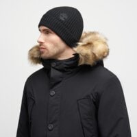 Czapka zimowa damska TIMBERLAND CZAPKA WOOL BEANIE tb0a66cj0011 kolor czarny