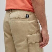 Szorty, spodenki męskie TIMBERLAND SZORTY TWILL CARGO SHORT tb0a5u1bdh41 kolor beżowy