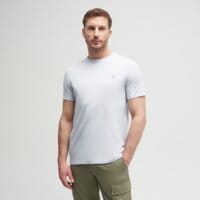 T-shirt, koszulka męska TIMBERLAND T-SHIRT SHORT SLEEVE TEE tb0a2bpra7e1 kolor blekitny