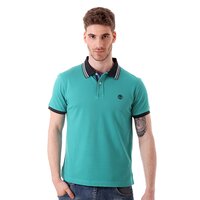 Koszulka polo męska TIMBERLAND POLO SS TIPED PIQUE 4651j306 kolor zielony