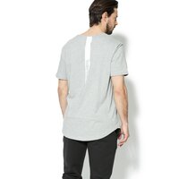 T-shirt, koszulka męska TIMBERLAND T-SHIRT SS SS TEE WITH BACK GRAPHIC a1n3c052 kolor szary