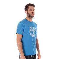 T-shirt, koszulka męska TIMBERLAND T-SHIRT TREE LOGO 4667j422 kolor niebieski