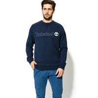 Bluza męska TIMBERLAND BLUZA WESTFIELD RIVER BRAND LOGO CREW a1lgr433 kolor granatowy