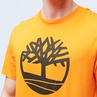 T-shirt, koszulka męska TIMBERLAND T-SHIRT SS KENNEBEC TREE LOGO TEE tb0a2c2r8041 kolor pomarańczowy