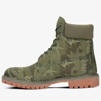 Buty męskie casual TIMBERLAND PREMIUM 6 INCH FABRIC BOOT  ca1u9i kolor zielony