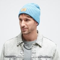 Czapka zimowa damska TIMBERLAND CZAPKA RIBBED BEANIE tb0a1egwdw11 kolor niebieski