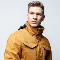 Kurtka przejściowa męska (wiosenna i jesienna) TIMBERLAND KURTKA CROCKER MOUNTAIN M65 tb0a29j5p471 kolor żółty