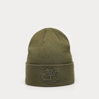 Czapka zimowa damska TIMBERLAND CZAPKA TONAL 3D EMBROIDERY BEANIE EMBROIDERY tb0a2pjra581 kolor khaki
