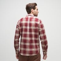 Koszula męska TIMBERLAND KOSZULA HERRINGBONE FLANNEL CHECK SHIRT tb0a42y1eys1 kolor bordowy
