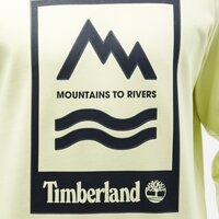 Bluza męska TIMBERLAND BLUZA LS MTR PRIN CREW SWEATSHIRT REG tb0a2fnj3221 kolor żółty