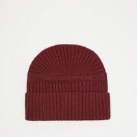 Czapka zimowa damska TIMBERLAND CZAPKA GULF BEACH RIBBED BEANIE tb0a1egweic1 kolor bordowy