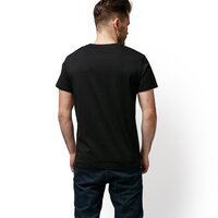 T-shirt, koszulka męska TIMBERLAND T-SHIRT LOGO BIG TEE tb0a1y3h0011 kolor czarny