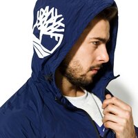 Kurtka przejściowa męska (wiosenna i jesienna) TIMBERLAND KURTKA LIGHTWEIGHT HOODED SHELL a1teqj38 kolor granatowy