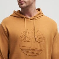 Bluza męska TIMBERLAND BLUZA Z KAPTUREM TREE LOGO PATCH LOOPBACK tb0a6k63p471 kolor brązowy