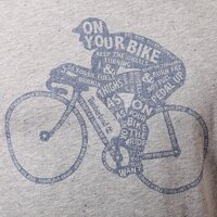 T-shirt, koszulka męska TIMBERLAND T-SHIRT SS SHAPE TEXT TEE 5616j052 kolor szary