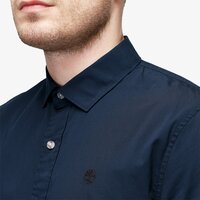 Koszula męska TIMBERLAND KOSZULA SS EASTHAM RIVER STRETCH POPLIN SHIRT SLI tb0a1nv84331 kolor granatowy
