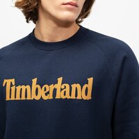 Bluza męska TIMBERLAND BLUZA TFO PRINT LINEAR LOGO CREW SWEATSHIRT tb0a2c6h4331 kolor granatowy