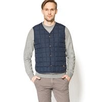 Kurtka przejściowa męska (wiosenna i jesienna) TIMBERLAND BEZRĘKAWNIK SKYE PE AK THERMOF a1jc6433 kolor granatowy