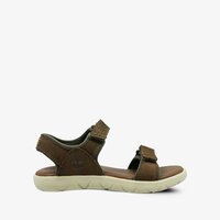 Sandały dziecięce TIMBERLAND NUBBLE SANDAL LTHR 2 STR ca1rag kolor khaki