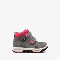 Dziecięce buty zimowe TIMBERLAND CITY STOMPER MID GTX a1ucw kolor szary