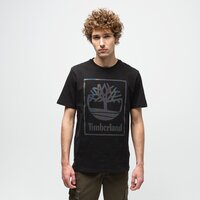 T-shirt, koszulka męska TIMBERLAND T-SHIRT YC SS NL SKY GRAPHIC TEE tb0a22gy0011 kolor czarny