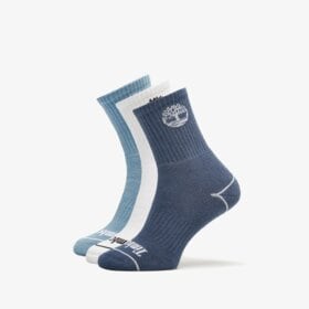 TIMBERLAND SKARPETY 3 PACK BOWDEN CREW TREE LOGO