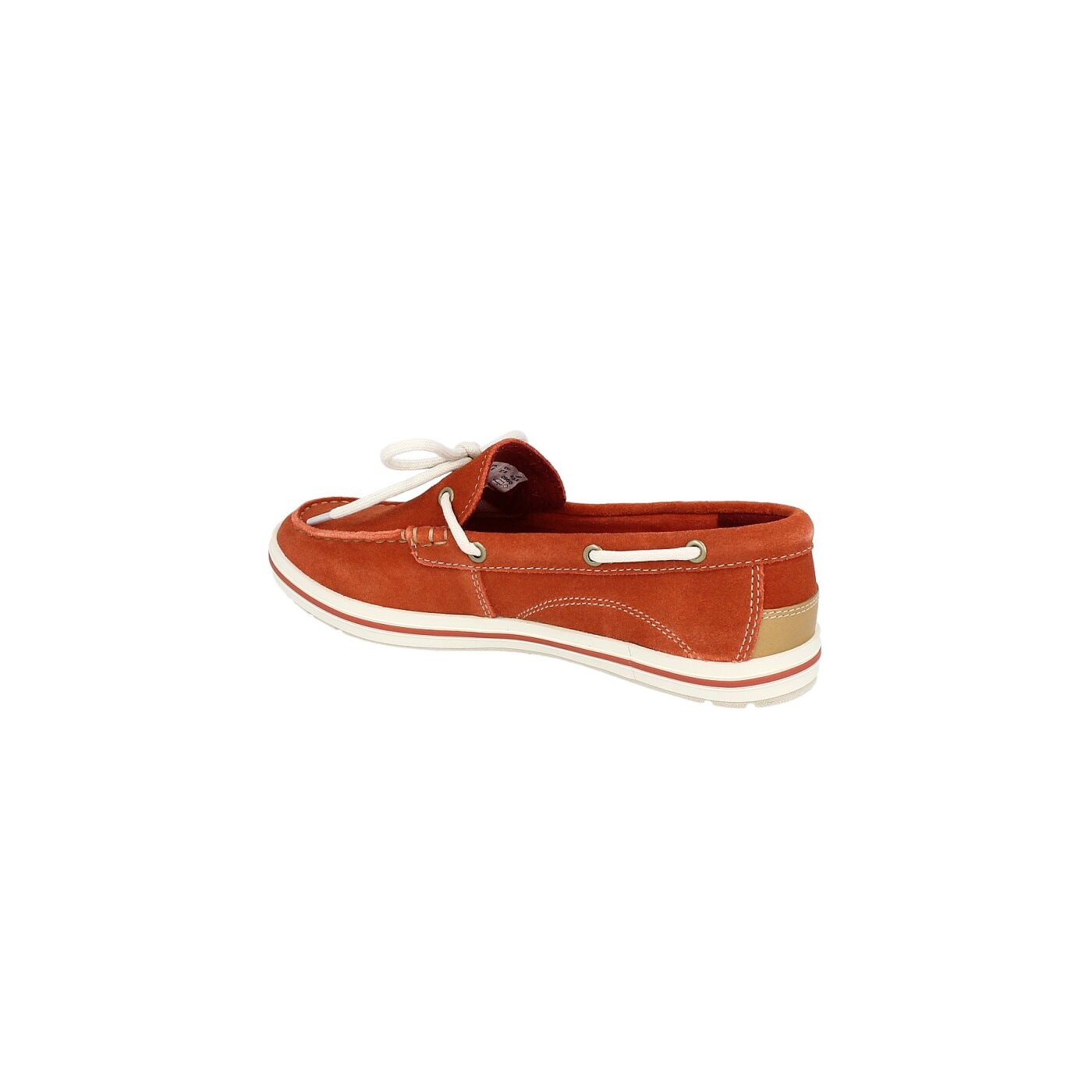 TIMBERLAND EK CASCO BAY BOAT SHOE 3952R kolor czerwony