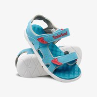 Sandały dziecięce TIMBERLAND PERKINS ROW 2-STRAP a1nni kolor niebieski